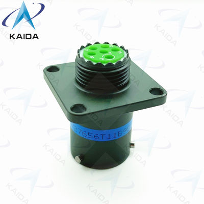 Circular D38999 série 1 conector de revestimento de parede dourada MIL-DTL-38999 conector
