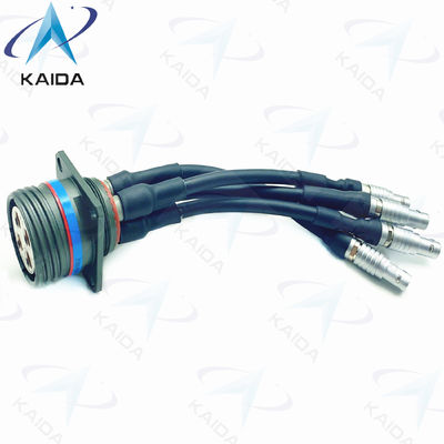 MIL-DTL-38999 Série 3 Conector circular 4 Quadrax Pins femininos D38999/20WF04SFNC110