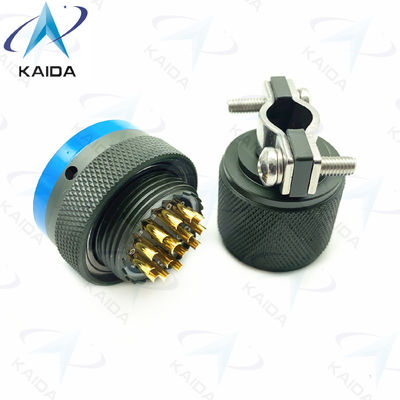 MIL-DTL-26482 Série I Conector em miniatura MS3116F14-15P Cadmio verde-oliva 15 pinos masculinos