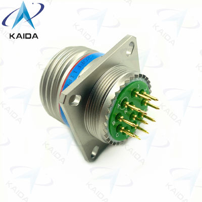 Conector de recipiente de PCB curto tipo MIL-DTL-38999 Série III D38999/20FF11PCN Níquel sem eléctro.Série 8D