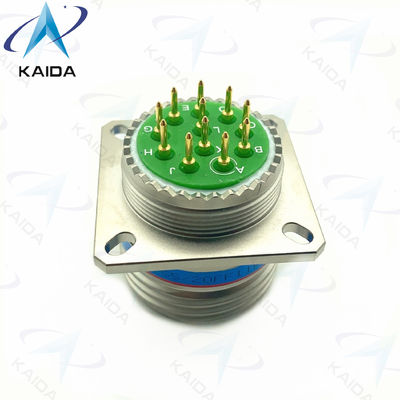 Conector de recipiente de PCB curto tipo MIL-DTL-38999 Série III D38999/20FF11PCN Níquel sem eléctro.Série 8D