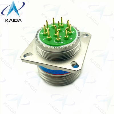 Conector de recipiente de PCB curto tipo MIL-DTL-38999 Série III D38999/20FF11PCN Níquel sem eléctro.Série 8D