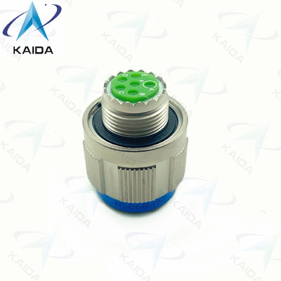 MIL-DTL-38999 Série III Conector de recipiente com contatos de compressão Tipo D38999/26FB98SN. Níquel sem elétrons.Série 8D