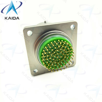 Instalação de PCB MIL-DTL-38999 Série I Tamanho de concha 21 Com 79 alfinetes femininos MS27505E21F35SCN Níquel sem eletricidade