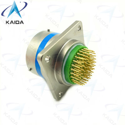Instalação de PCB MIL-DTL-38999 Série I Tamanho de concha 21 Com 79 alfinetes femininos MS27505E21F35SCN Níquel sem eletricidade