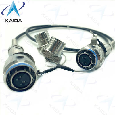 Conectores de fibra óptica de acabamento passivo de aço inoxidável 2*J599/26KB02B1N-8.0 ((GD)