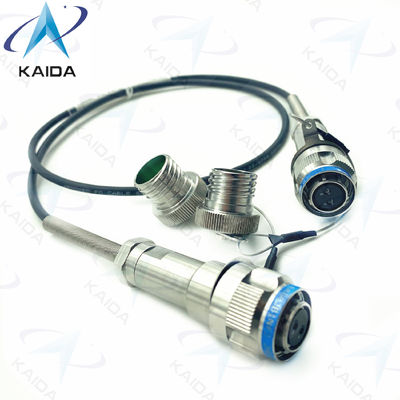 Conectores de fibra óptica de acabamento passivo de aço inoxidável 2*J599/26KB02B1N-8.0 ((GD)