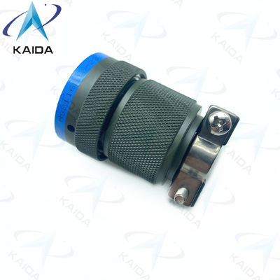 Plug Directo MIL-DTL-26482 Série I com Acessório de Grampos de Cabos MS3116F16-23S Cadmio verde-oliva 23 Pins Fêmeas