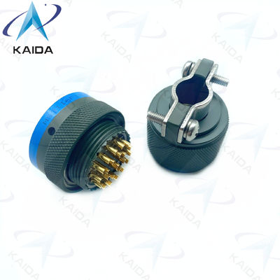 Plug Directo MIL-DTL-26482 Série I com Acessório de Grampos de Cabos MS3116F16-23S Cadmio verde-oliva 23 Pins Fêmeas