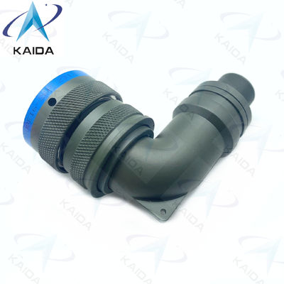 90 Graus Plug Gender Solder Contact Termination MIL-DTL-26482 Série I PT08E16-26P Cádmio eletricamente condutor