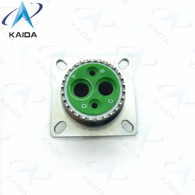 Material de contacto Twinax Liga de cobre MIL-DTL-38999 Série III -55°C a 125°C D38999/20KE22SC 4 Pins femininos de aço inoxidável