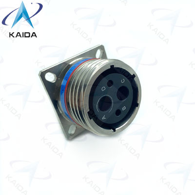 Material de contacto Twinax Liga de cobre MIL-DTL-38999 Série III -55°C a 125°C D38999/20KE22SC 4 Pins femininos de aço inoxidável
