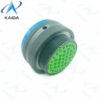 Material de contacto de liga de cobre Disposição de inserção 25-43 para MIL-DTL-38999 Série I MS27467T25B43PA Cadmio verde-oliva