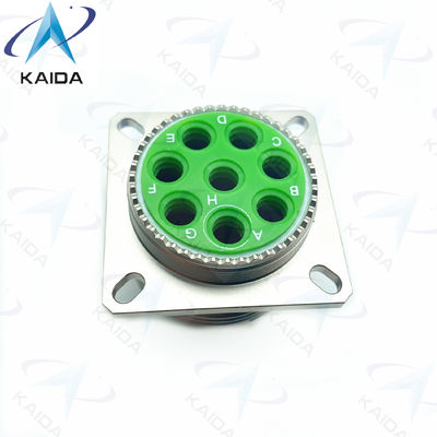 Receptacle MIL-DTL-38999 série III com 8# contatos de alimentação ou contato Twinax Electorless Nickel Plating D38999/20FJ08PN