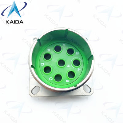 Receptacle MIL-DTL-38999 série III com 8# contatos de alimentação ou contato Twinax Electorless Nickel Plating D38999/20FJ08PN