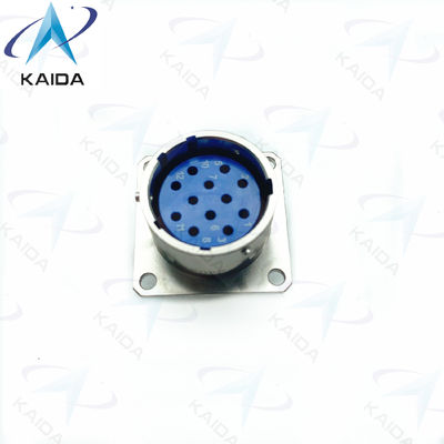 Ambientes adversos XC24F12K1D1 Conector de níquel sem eletricidade Shell com 12 contatos