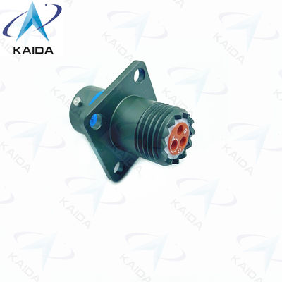 MIL-DTL-26482 Conectores com acabamento de cádmio verde-oliva / tipo de contato MS3470B08-33SN Receptor de flange estreita