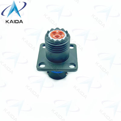 MIL-DTL-26482 Conectores com acabamento de cádmio verde-oliva / tipo de contato MS3470B08-33SN Receptor de flange estreita