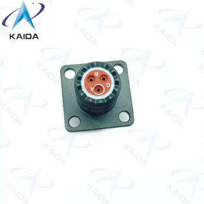 MIL-DTL-26482 Conectores com acabamento de cádmio verde-oliva / tipo de contato MS3470B08-33SN Receptor de flange estreita