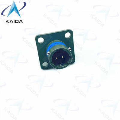 Conector em miniatura de liga de alumínio MIL-DTL-26482 Série I MS3112E08-02PNB Cadmio verde-oliva