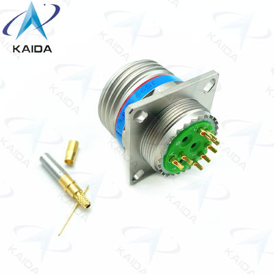 Conector de contato com rosca de ouro MIL-DTL-38999 Série 3 Receptaculo 7A Classificação de corrente.D38999/20FE11BN-H