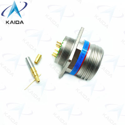 Conector de contato com rosca de ouro MIL-DTL-38999 Série 3 Receptaculo 7A Classificação de corrente.D38999/20FE11BN-H