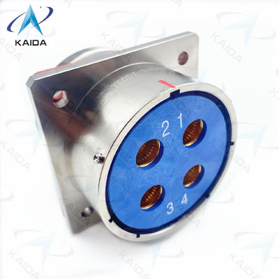 Y50DX Conector Elétrico Circular de Alumínio Recipiente 3 Contatos Temperatura de Operação -55°C a 125°C.Y50DX-D404ZK10