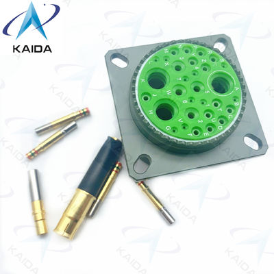 Contacto de Crimp de ouro MIL-DTL-38999 série III Olive Green Cadmium Shell 7A Voltage 500V.D38999/20WJ20SN.8D série.