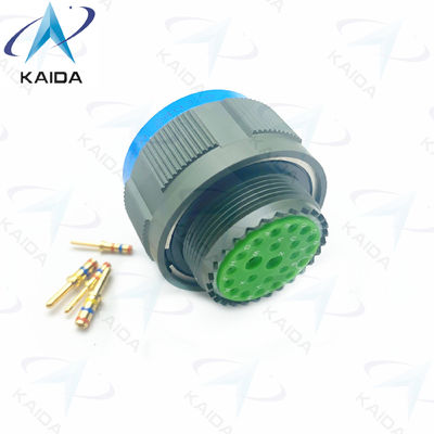 MIL-DTL-38999 série 3 Receptacle 23 de liga de cobre Crimp Contact Gold Finish 7A.D38999/26WE99PA.8D série