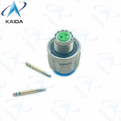 7A Crimp Gold Shell MIL-DTL-38999 Série III Crimp Contact 2 Contacts Nickel Threaded D38999/26FA02SN.2 Pins femininos