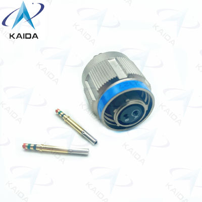 7A Crimp Gold Shell MIL-DTL-38999 Série III Crimp Contact 2 Contacts Nickel Threaded D38999/26FA02SN.2 Pins femininos