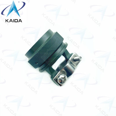 Conector de cádmio verde-oliva retrovisor na série M85049 Depressão de alívio de grampos auto-bloqueio M85049/38S15W