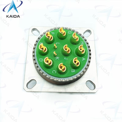 7.5A Classificação de corrente MIL-DTL-38999 Série I Conector de enchufe recto para ligações de acoplamento de baioneta.D38999/20FJ11SHN.