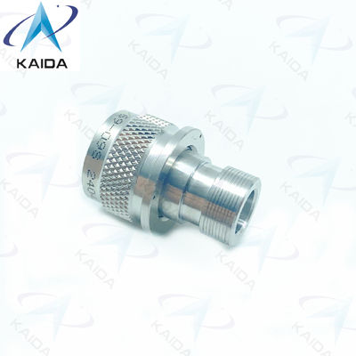 Adaptador de botão de encolhimento recto passivo de aço inoxidável para conector M85049/69-09S