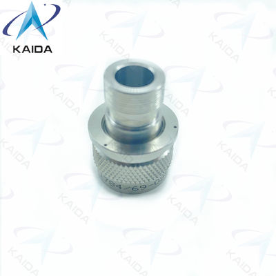 Adaptador de botão de encolhimento recto passivo de aço inoxidável para conector M85049/69-09S