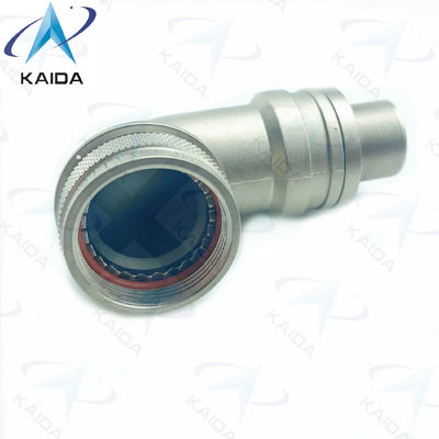 Conector EMI/RFI de níquel sem elétrico de acoplamento de rotação de 90° Backshell J599III15FJA90FA-07