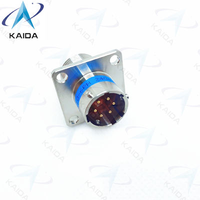 Finitura de contacto de ouro 6 Tipo de solda de contacto MIL-DTL-26482 Série de conectores MS3470S10-6PH aço inoxidável passivado