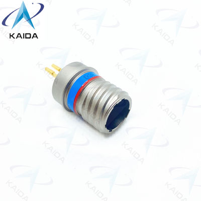 D38999 Conector de soldadura por enchufe recto personalizado com 500 ciclos de resistência D38999/25FA98PNH Níquel sem elétrons.