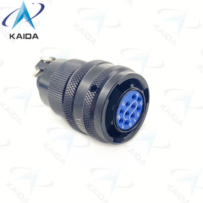 Série Y11X Anodizado de alumínio preto Soldeiro conector elétrico circular Y11X-1210TK2