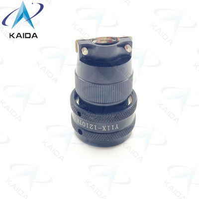 Série Y11X Anodizado de alumínio preto Soldeiro conector elétrico circular Y11X-1210TK2