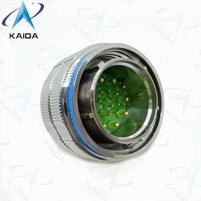 MIL-DTL-38999 Série 3 Contactos de liga de cobre Plug Shell de aço inoxidável 20 Contactos de ouro