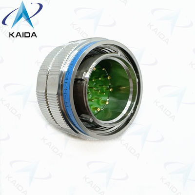 MIL-DTL-38999 Série 3 Contactos de liga de cobre Plug Shell de aço inoxidável 20 Contactos de ouro