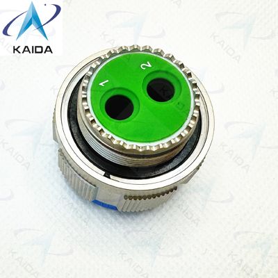 MILDTL-38999 2 Twinax contatos roscados / níquel sem eletricidade / ouro contato final conector militar D38999/26FE82PN