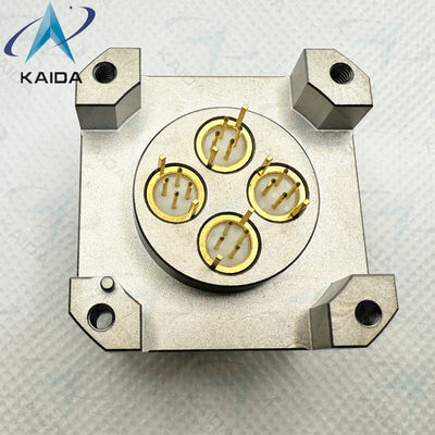 Endurance 500 Cycles Níquel sem eletricidade para ambientes de temperatura extrema.Receptor de contato de PCB Quadrax personalizado