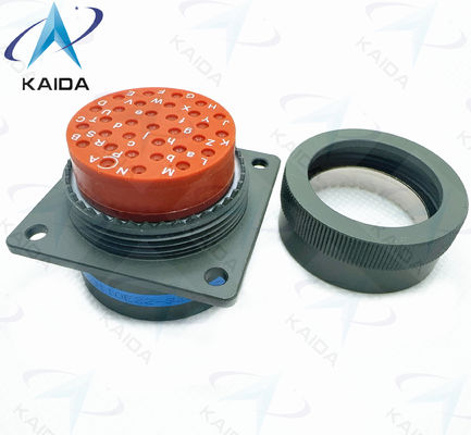 500V Voltagem MIL-DTL-26482 Série I Receptores com casca verde de cádmio MS3110E22-32SN Solder Cup Contact Sealing