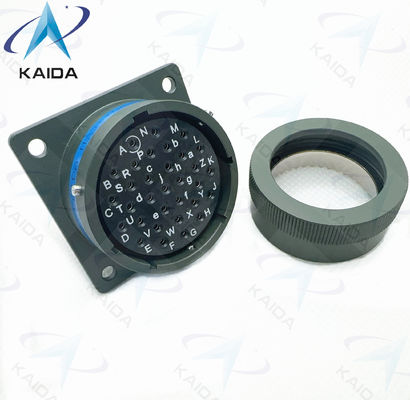 500V Voltagem MIL-DTL-26482 Série I Receptores com casca verde de cádmio MS3110E22-32SN Solder Cup Contact Sealing