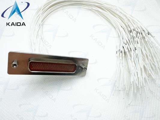 Conectores retangulares de tensão nominal de 500 V de ouro sobre níquel para conexão durável J30J-100TJK-Q.100 Pins femininos