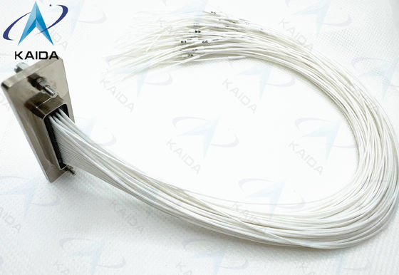 Conectores retangulares de tensão nominal de 500 V de ouro sobre níquel para conexão durável J30J-100TJK-Q.100 Pins femininos