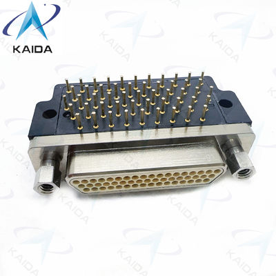 Conector retangular de concha de alumínio MWDM/MICRO-D série 500V com contatos de PCB MWDM2L-51PCBRR3-110 Glenair