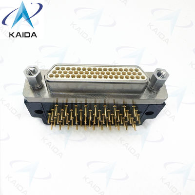 Conector retangular de concha de alumínio MWDM/MICRO-D série 500V com contatos de PCB MWDM2L-51PCBRR3-110 Glenair